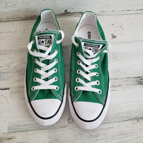 Converse Shoes - Converse All Star Low tops Green Ladies 8.5